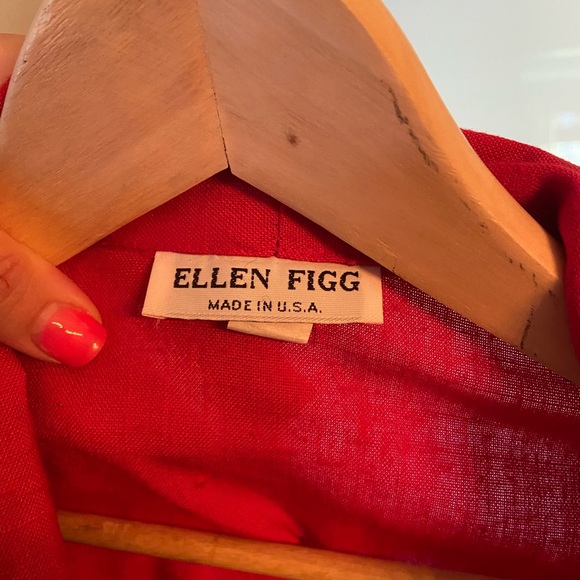 Women’s Ellen Figg size 12 polyester blazer GUC - Picture 3 of 6